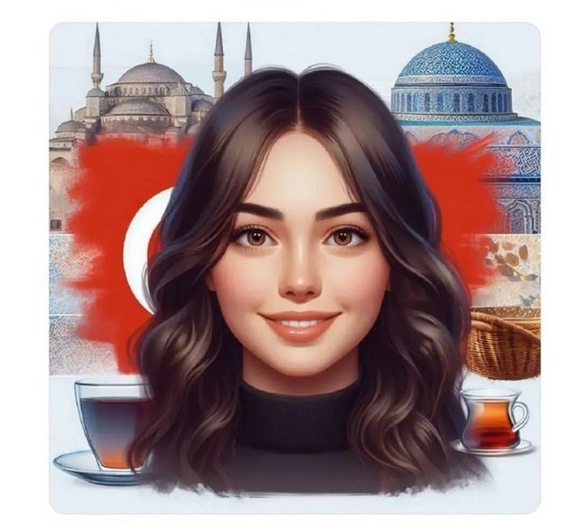 Yapay Zekaya 20li yaşlarda ortalama bir Türk Kızı çiz dedik bunu çizdi siz birine benzettiniz mi?