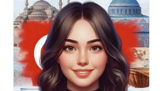 Yapay Zekaya 20li yaşlarda ortalama bir Türk Kızı çiz dedik bunu çizdi siz birine benzettiniz mi?