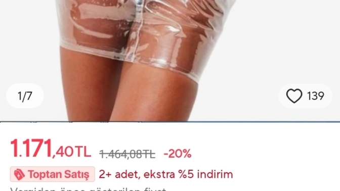 Pvs etek siparişi vericem sizce şeffaf olanmı yoksa renkli olanmı tercih etmeliyim?
