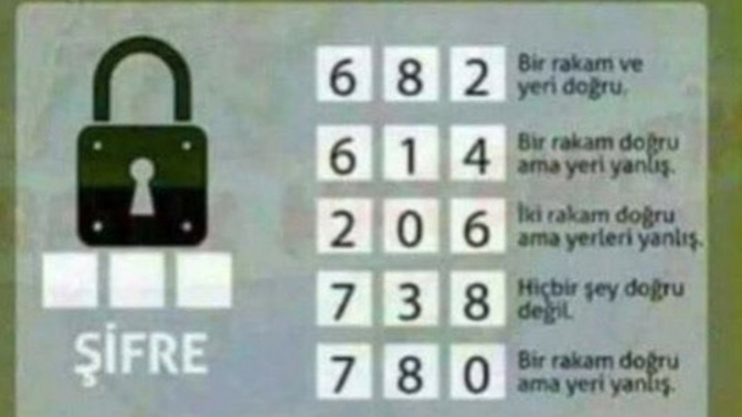 Bu soruyu kaç kişi çözebilir acaba?