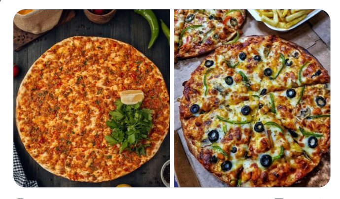 Lahmacun mu Pizza mı sizce?