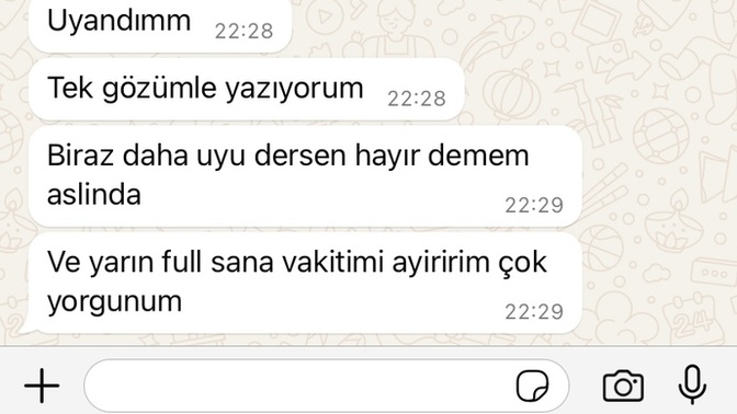 Sizce gerçekten uyucak mıdır ve uyuyor mudur?
