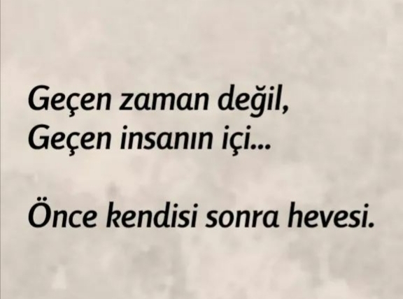 Zaman geçtikçe hevesiniz de geçiyor mu?