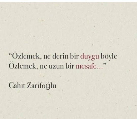 Özlediginiz biri var mı?