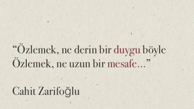Özlediginiz biri var mı?