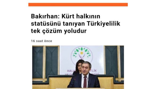 DEM MHP nin, Türk yerine" Türkiye milleti " çıkışına destek verdi. Ne düşünüyorsunuz?