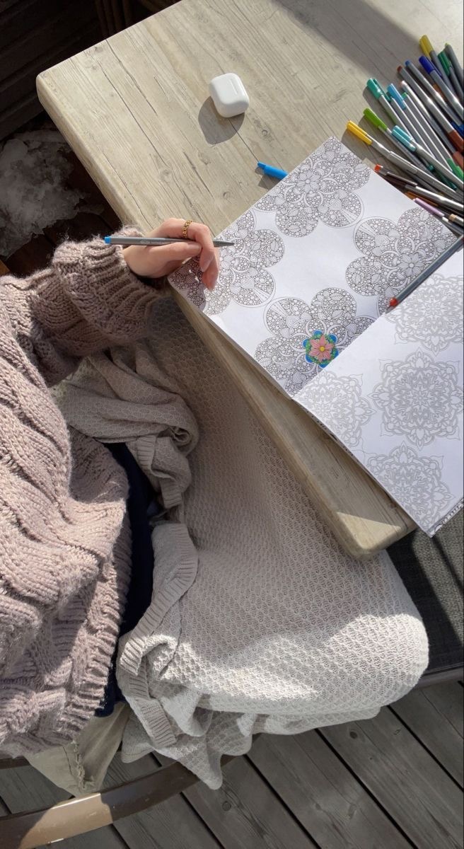 Mandala boyamayı sever misiniz?