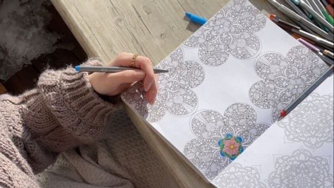 Mandala boyamayı sever misiniz?