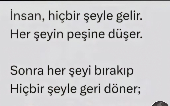 Hayatta hep verici tarafmısın sonrada herşeyi duzeltıp gıden tarafmı?