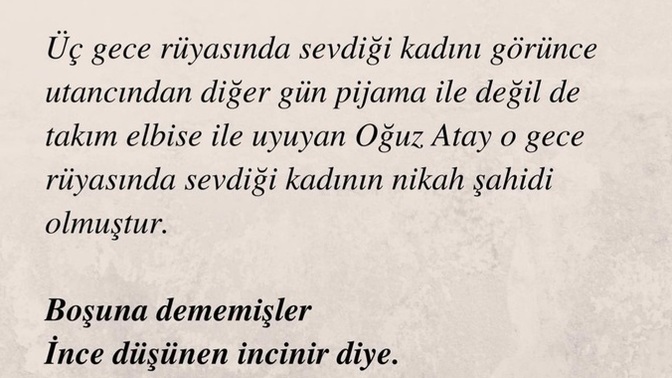 Ince dusundugunuz icin cogu kez incindiniz mi?