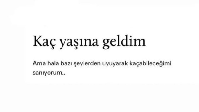 Kötü durumlardan kaçış yolunuz nedir?
