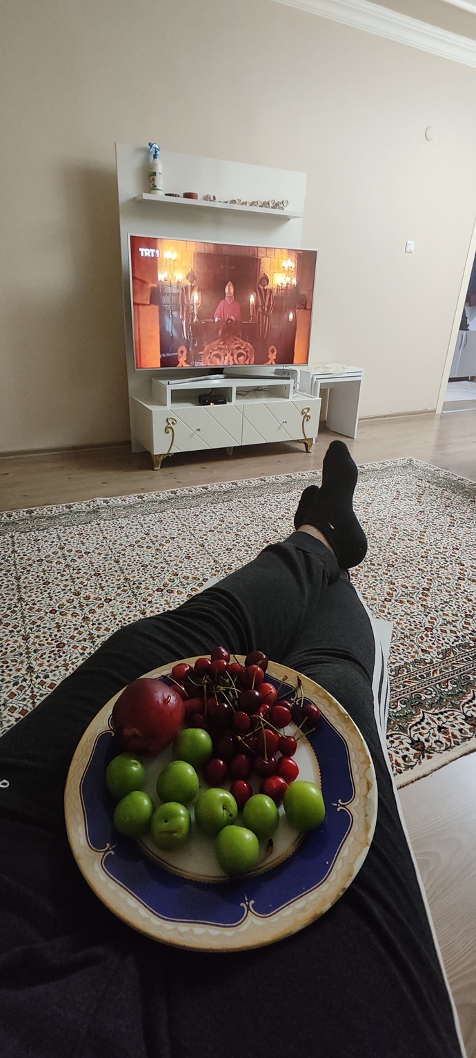 Dizi izlerken meyve yer misiniz?
