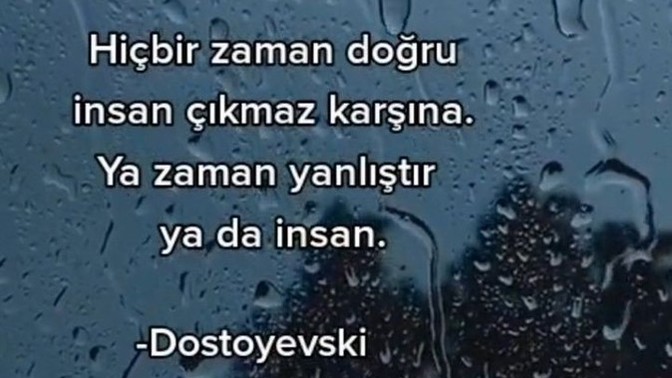 Gerçekten hep zaman mı yanlış bizim seçim lerimiz de hiç mi kusur yok 🤔🤔?