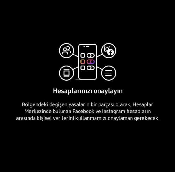 Facebook ve Instagram hesaplarınızı onaylayın ne demek?
