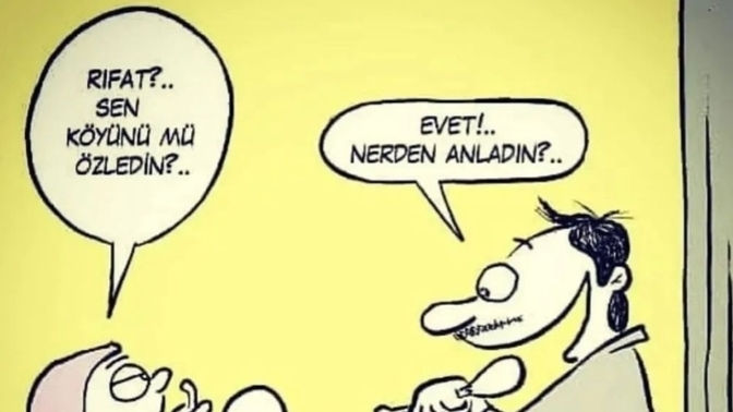 Yer sofrasında yemek yemek için köyde mi olmak lazım?