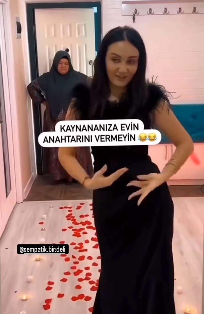 Kaynanaya evin anahtarı verilmeli mi?