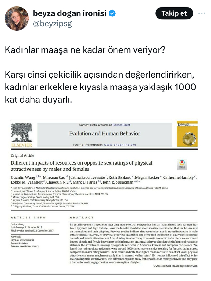 Kadınlar erkeğin maaşına ne kadar önem verir?