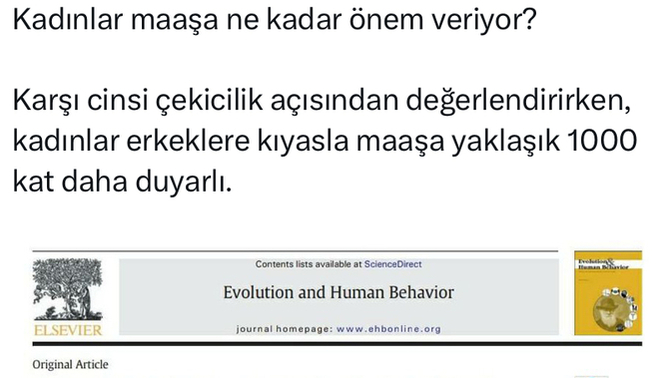 Kadınlar erkeğin maaşına ne kadar önem verir?
