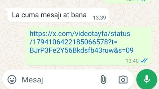 Şimdiye kadar size atılan en ilginç mesaj neydi?