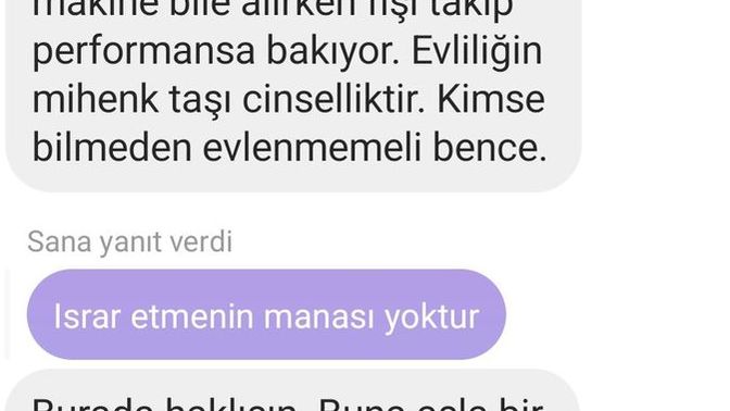 Böyle düşünen erkoyla tanıştım, siz olsaydınız ne yapardınız kızlar?