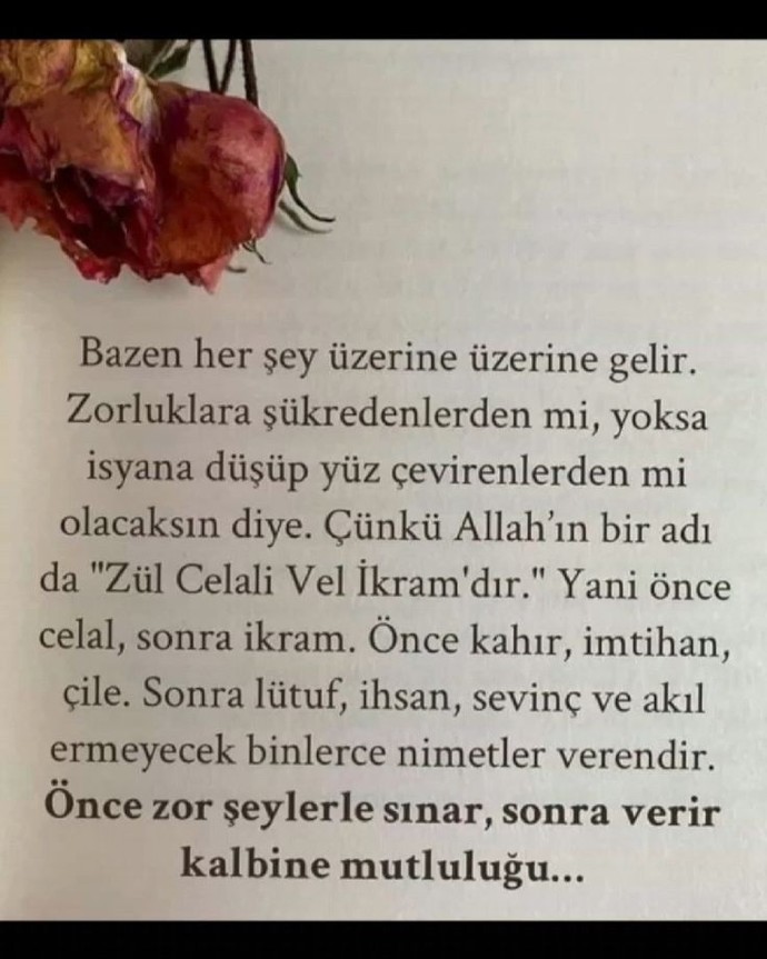 Allah sizi neyle sınıyor?