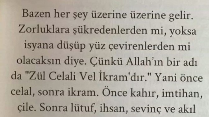 Allah sizi neyle sınıyor?