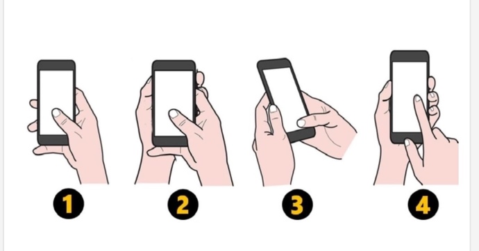 Telefon tutuş şeklinize göre kişilik testi. Sen nasıl tutuyorsun?