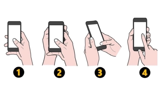 Telefon tutuş şeklinize göre kişilik testi. Sen nasıl tutuyorsun?