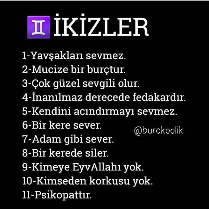 1 ve 11 çok iyi 😂