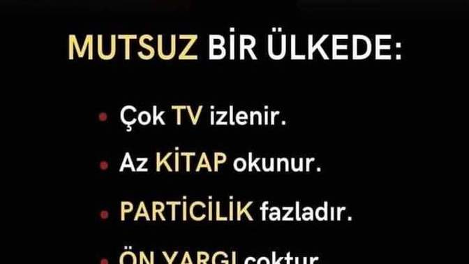 Sizce ülkece mutlu muyuz?