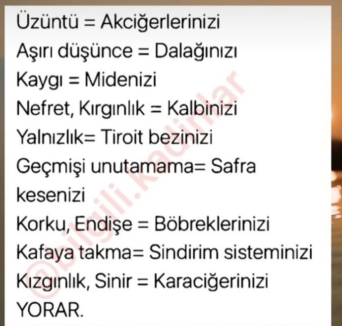 NE kadar sağlığınızı düşünüyorsunuz?