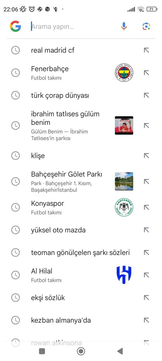Google amcaya en son ne sordunuz😅?