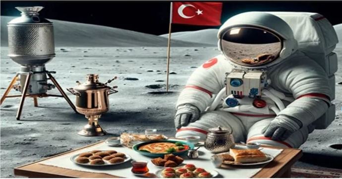 Uzayda bir Türk ile karşılaşsan tepkin ne olurdu?