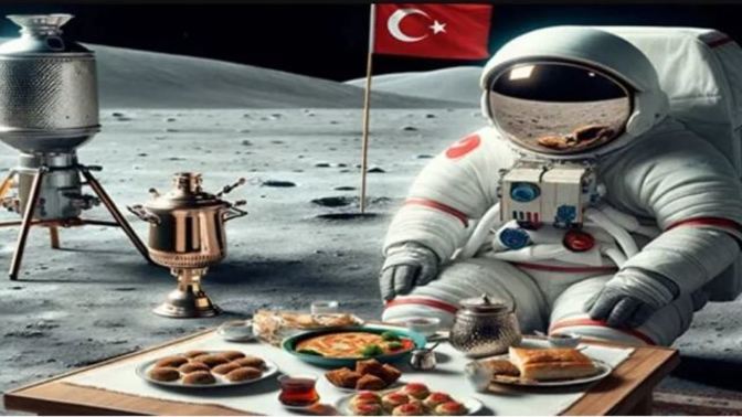 Uzayda bir Türk ile karşılaşsan tepkin ne olurdu?