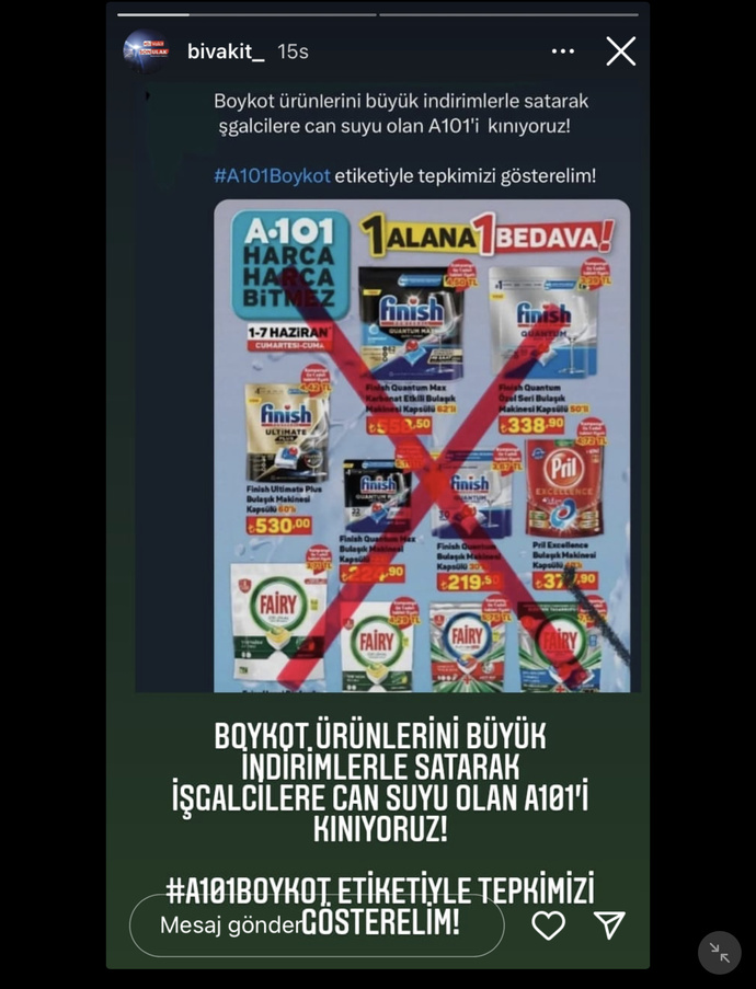 A101’i kınıyoz. sizce bu yaptığı doğrumu diye sorsam saçma olur sormaya bile geek yk?