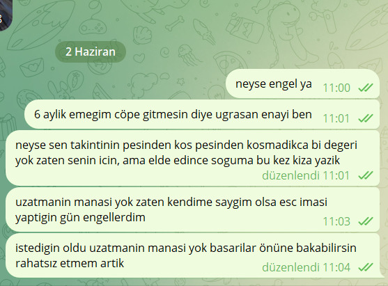 Hoslandigim cocuga yazdigim sey nasil sizce (FOTOLU)?