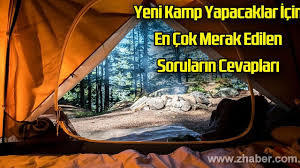 Önemli soruyu cevaplıyorum;Kamp yapmayı öğrenmek neden gerekli?