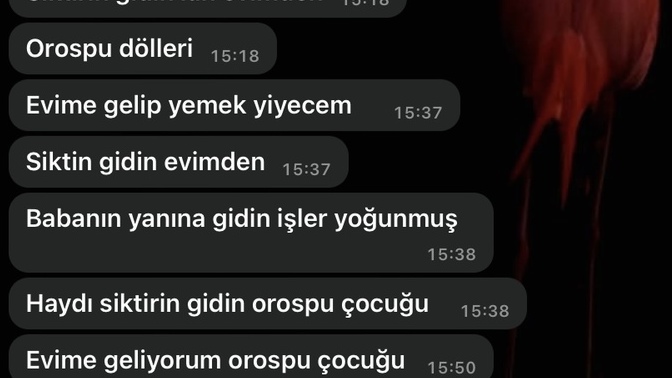 Eşim pişman olsun istiyorum?