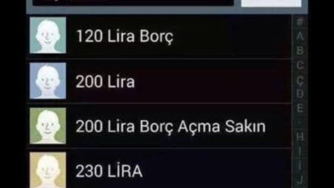 Rehberinizdeki en saçma en değişik isim nedir?