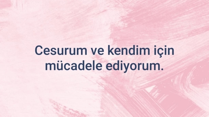 Bir motivasyon sözü yazar mısınız?