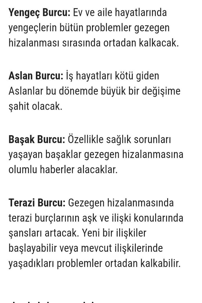 Bugün gerçekleşecek olan gezegen geçidinin burcuna göre etkisi ne?
