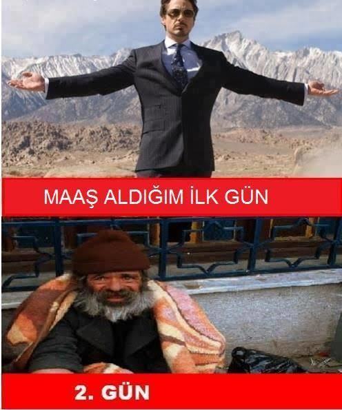Maaş Günü vs Sabah