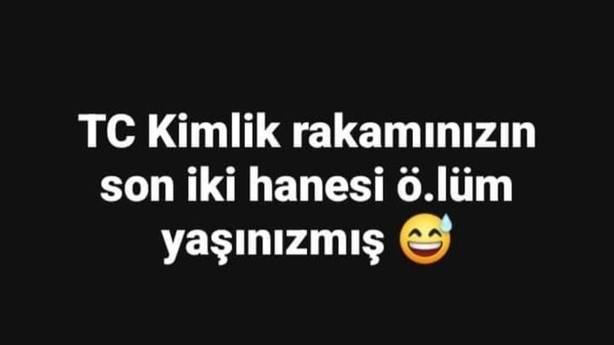 Görsele göre kaç yaşında öleceksiniz?