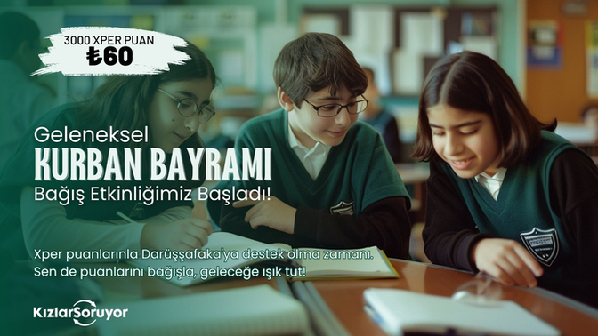 KScanlar, Xper puanlarıyla Darüşşafaka'ya bağış yaptı! İyi ki varsınız! 🥰