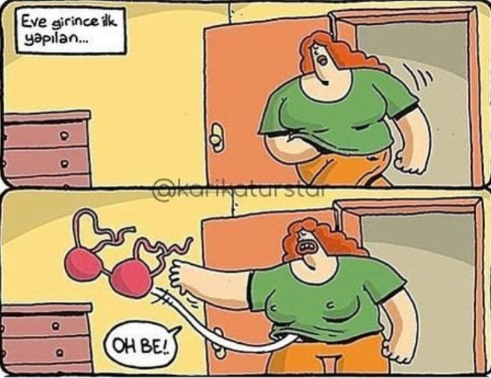 Eve geldiğinizde ilk ne yapıyorsunuz?