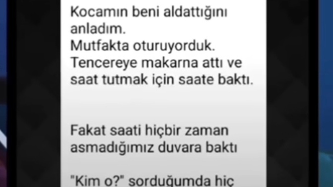 Aldatıldınız mı? nasıl anladınız?