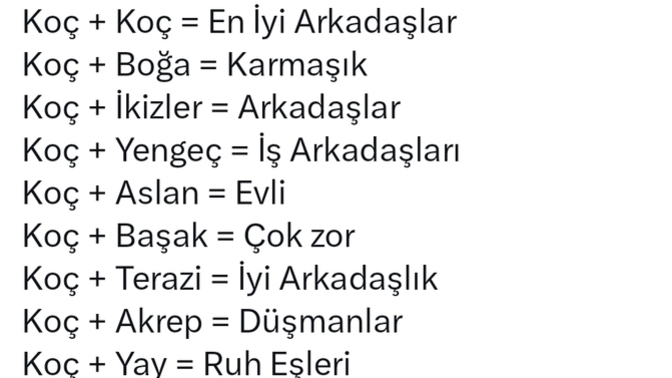 Burcuna göre diğer burçlarla en ideal ilişkinin nasıl olduğunu bilmek ister misin?