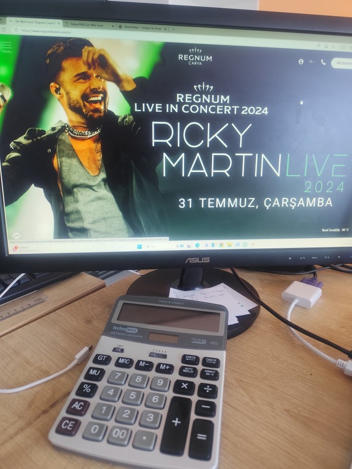 Ricky Martin konserine gitmek ister miydiniz?