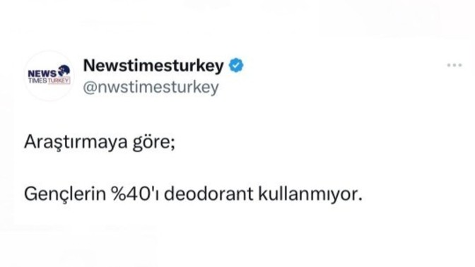 Deodorant kullanıyormusunuz çevrenizde Deodorant kullanmayanlara ne tepki gösterirsiniz?