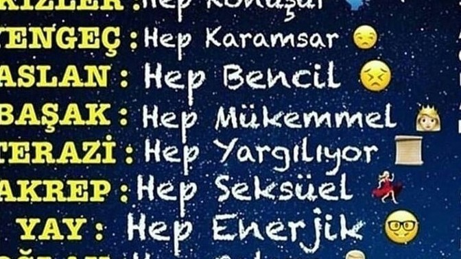Burcuna göre sen hep nasılsın?